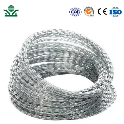 arbed Wire Mesh Fence China Manufacturers 4m 10m 15 - 20m Length Rust Proof Razor Barbed Wire