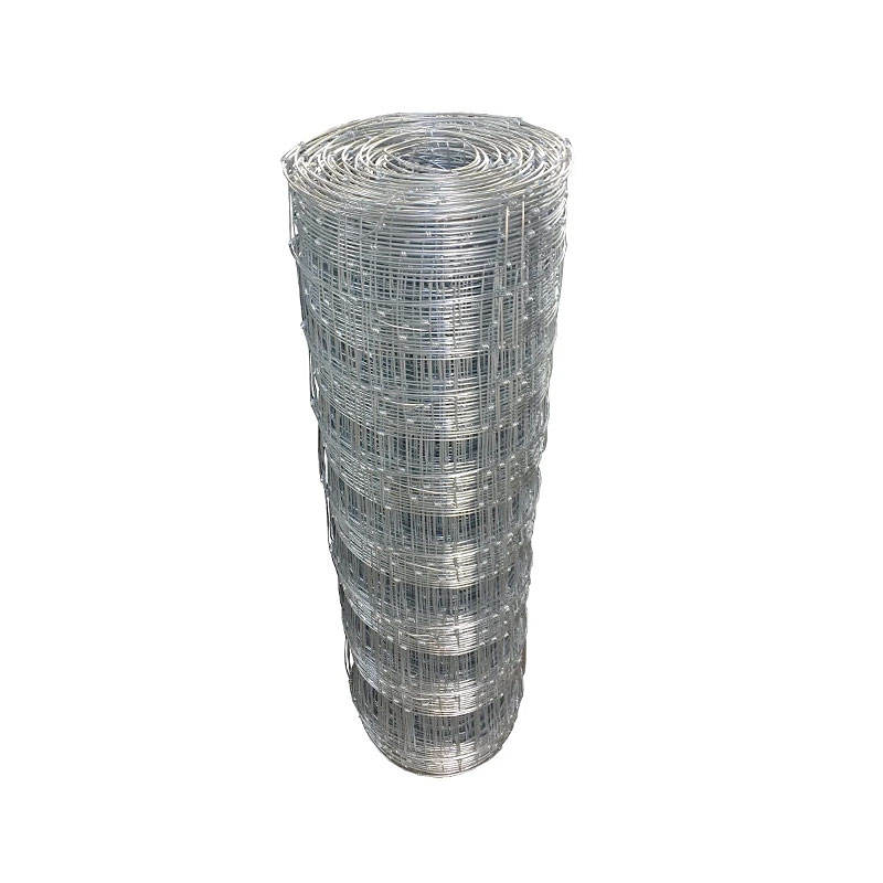 Galvanized field fence