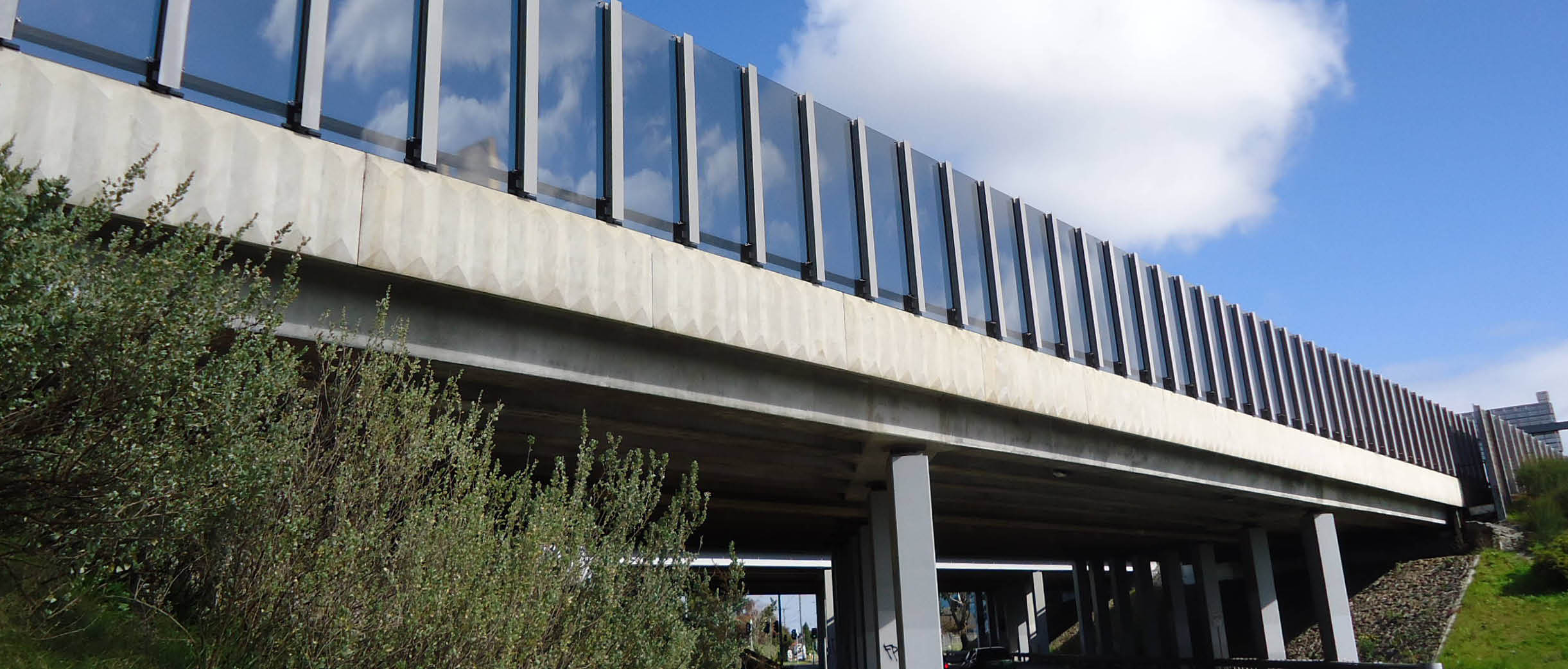 exterior noise barrier