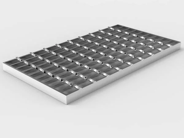 banded bar grating