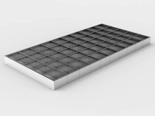 serrated bar grating stair treads