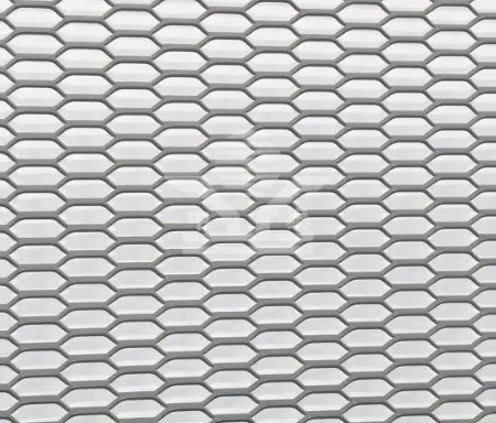 metal grate stairs