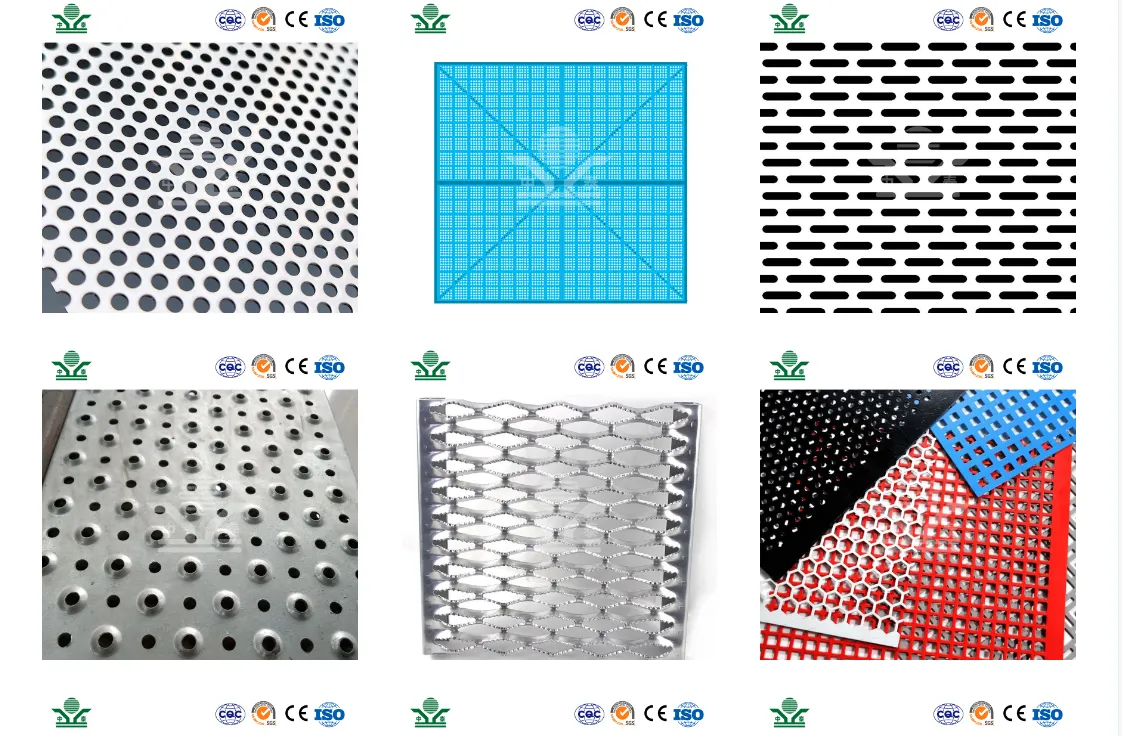 standard perforated sheet sizes